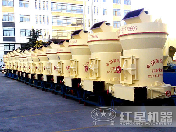 雷蒙磨粉機廠區(qū)圖